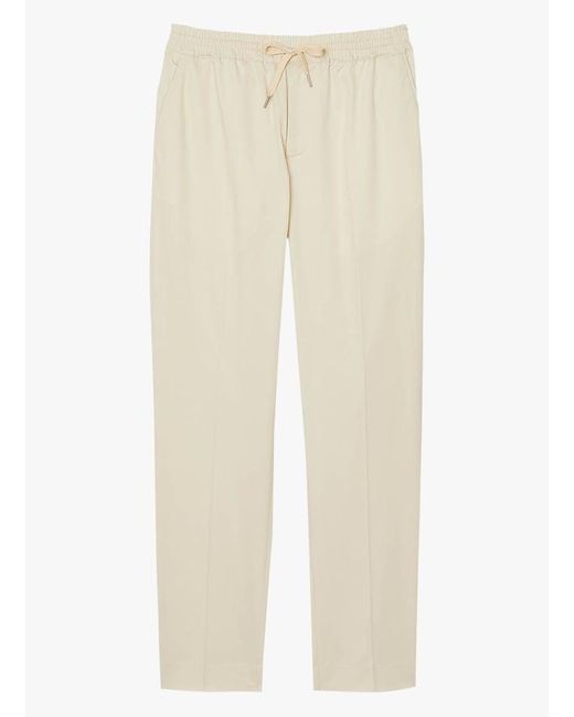 Pantalon Chino Avec Cordon En Coton Mélangé Homme Sandro pour homme en coloris Natural