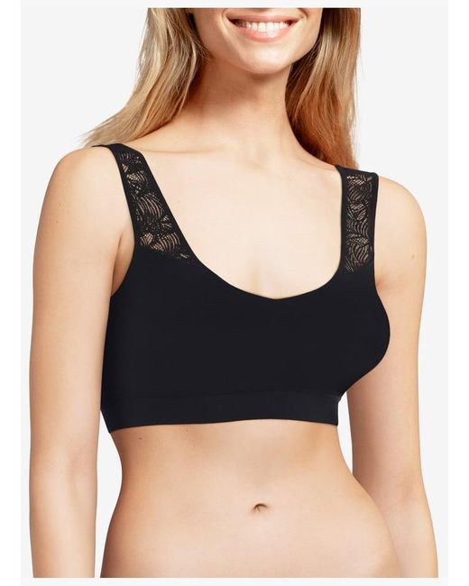 Brassière Coques Dentelle Chantelle en coloris Black