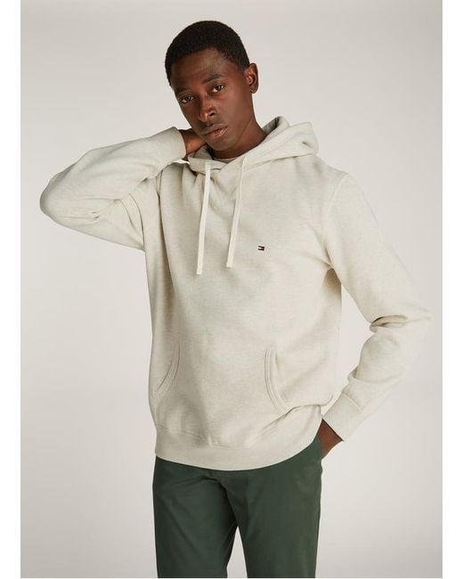 Sweat À Capuche En Coton Mélangé Tommy Hilfiger pour homme en coloris Natural