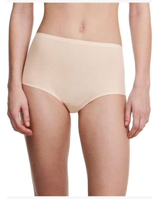Culotte Taille Haute Chantelle en coloris Natural