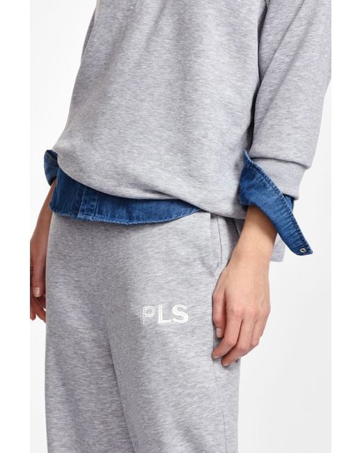 Pantaloni Jogging Con Elastico di Please in Multicolor