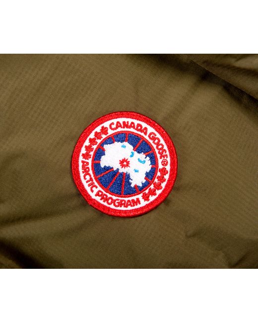 Canada Goose Lodge Nylon Hooded Jacket Military Green for men
