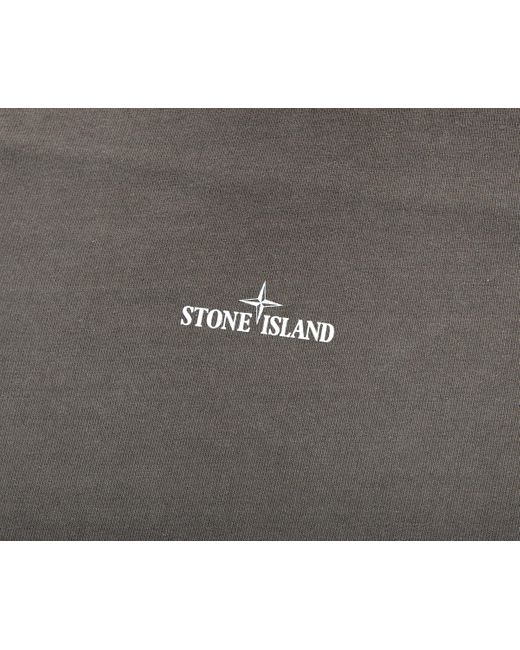 Stone Island Gray Closed Loop Project T-shirt Stone for men