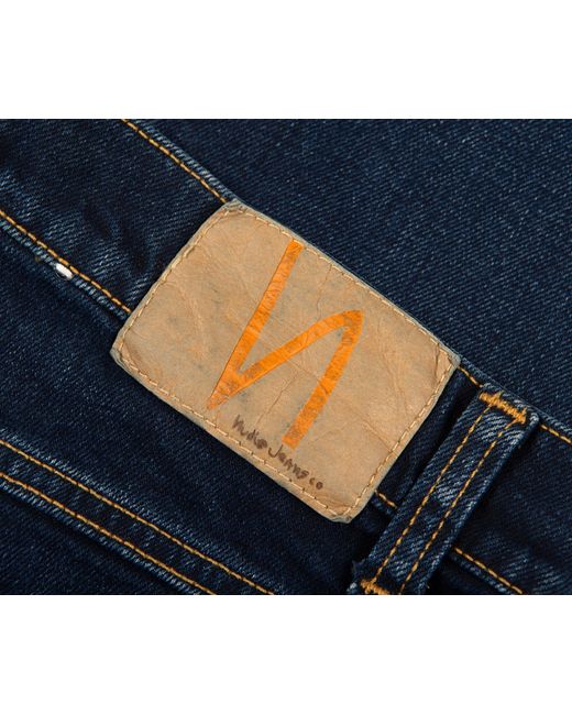 Nudie Jeans Blue Lean Dean Jeans for men