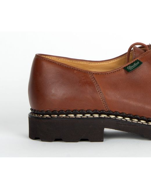 Paraboot Brown Michael Shoe for men