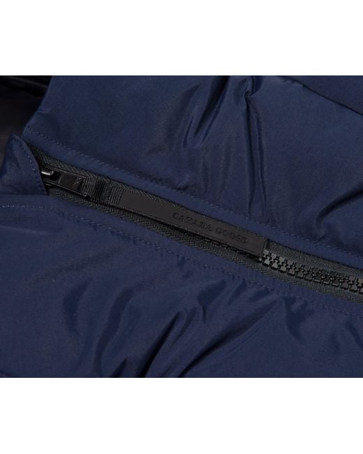 Canada Goose Blue Hybridge Full Zip Coat for men