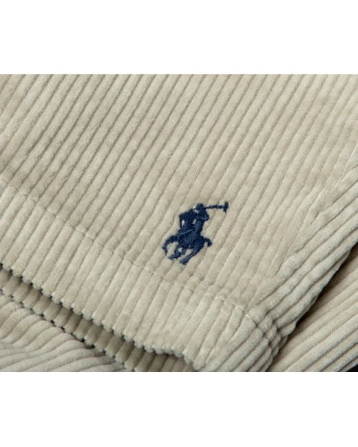 Polo Ralph Lauren Gray Boston Corduroy Shorts Khaki for men