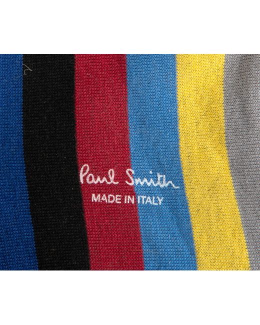 Paul Smith Floyd Striped Sock Black for men
