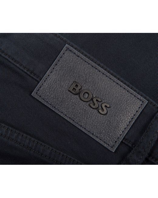Boss Hugo Delaware3-1 Super Soft Slim Fit Jeans Dark Blue for men