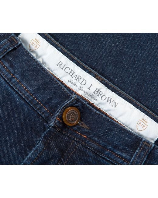 richard j. brown Tokyo Mid Denim Jeans Blue for men