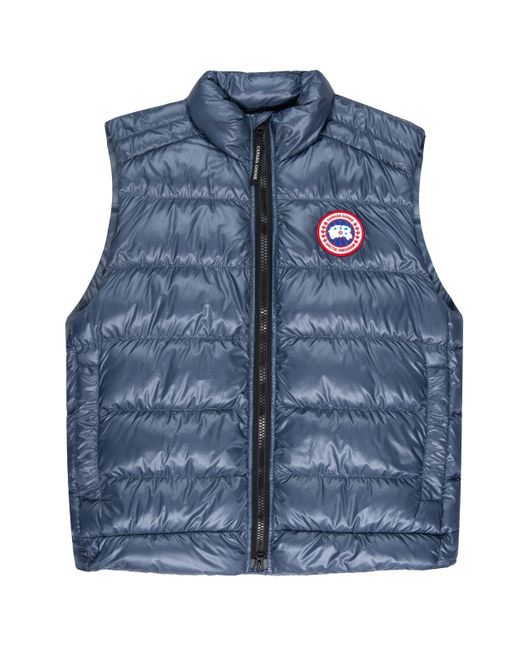 Canada Goose Blue Crofton Gilet for men