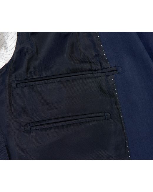 Dries Van Noten Blue Kayne Cotton Suit for men