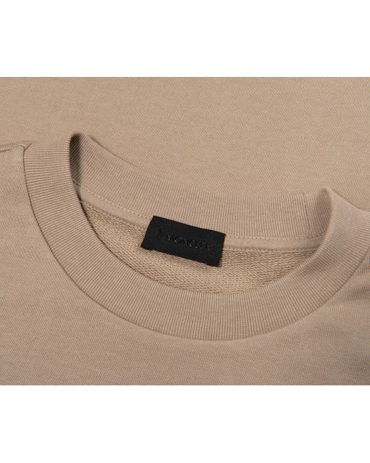 Moncler Natural Blurred Chest Logo Sweatshirt Light for men