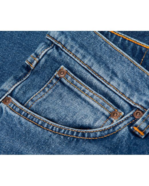 Nudie Jeans Blue Lean Dean Exile for men
