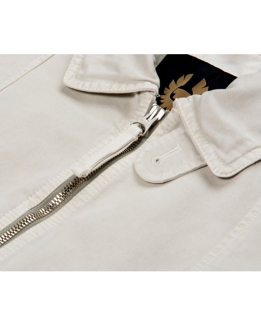 Belstaff Gray Chartsman Bomber Jacket for men