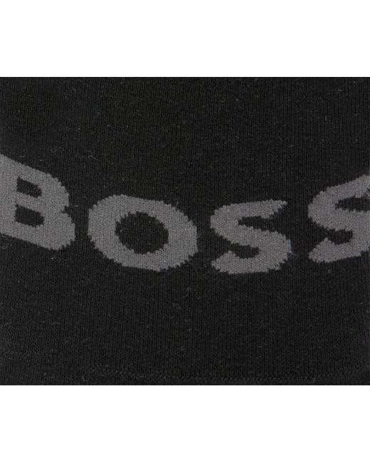 Boss 2p Invisible Socks Black for men