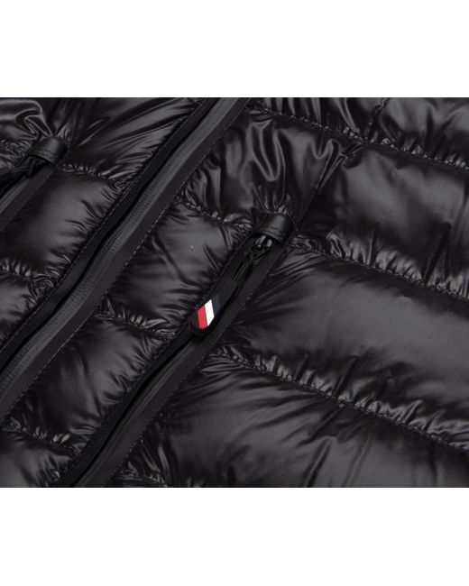 Moncler Padded Knitted Arm Jacket Black for men