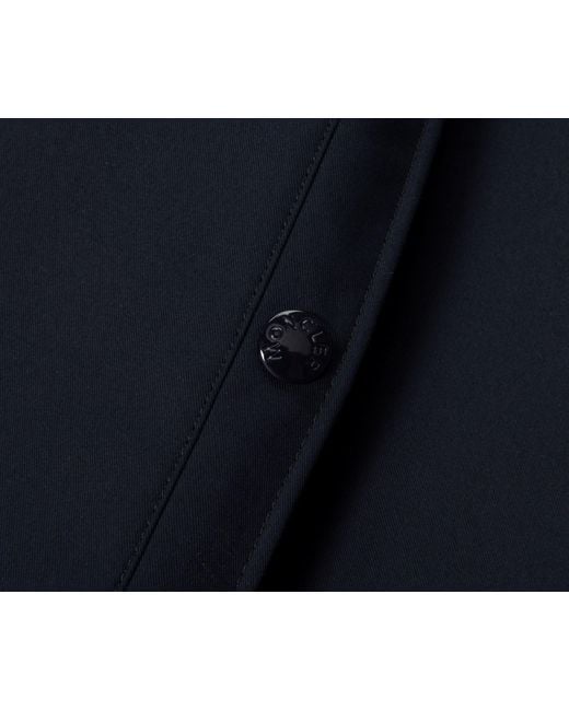 Moncler Blue Chest Pocket Overshirt for men