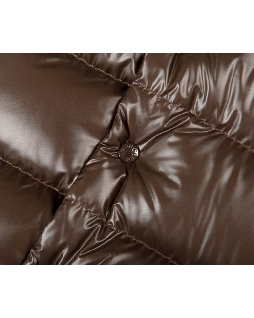 Moncler Brown Lule Short Down Jacket for men