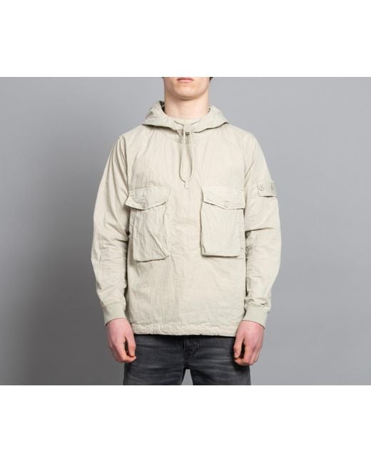 Stone Island Ghost Collection Smock Beige in Natural for Men | Lyst UK