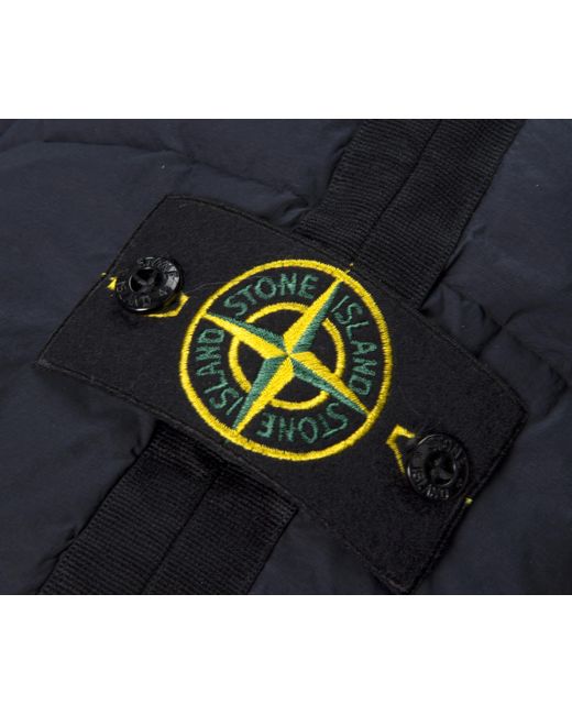 Stone Island Blue Seamless Tunnel Down Gilet Navy for men