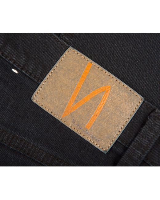 Nudie Jeans Black Lean Dean Skies for men