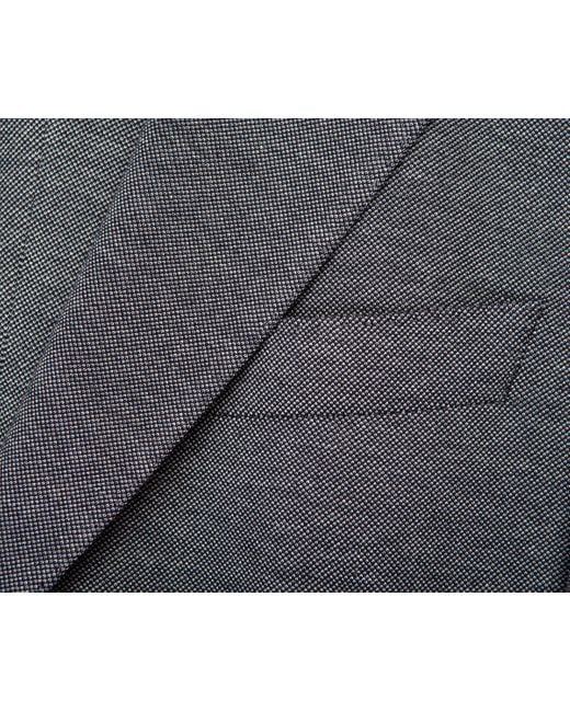 Boss Gray L-heston Cashmere Mix Drawstring Suit Grey for men