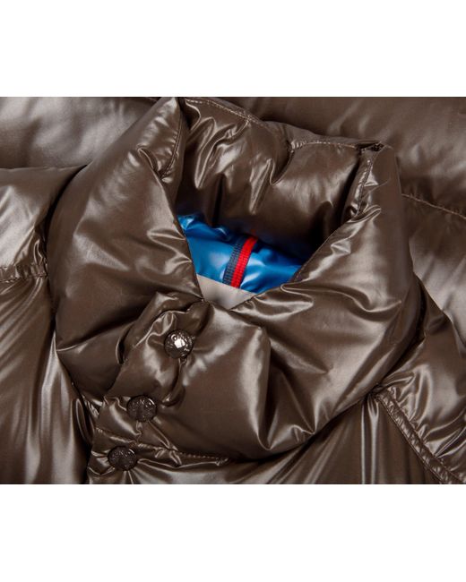 Moncler Brown Lule Short Down Jacket for men