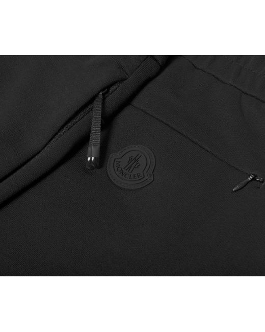 Moncler Black Micro Logo Shorts for men