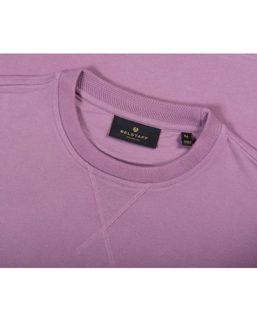 lavender crew neck sweatshirt