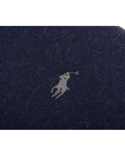 Polo Ralph Lauren Blue Classic Reversible Scarf Navy/grey for men