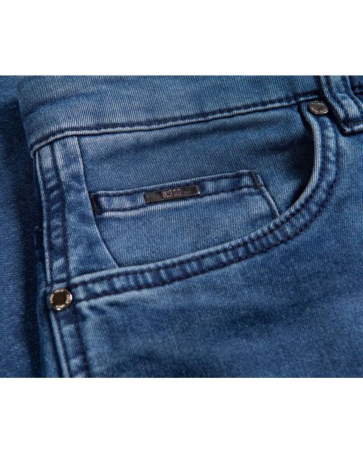 Boss Blue Hugo Delaware3 Soft Slim Jean for men