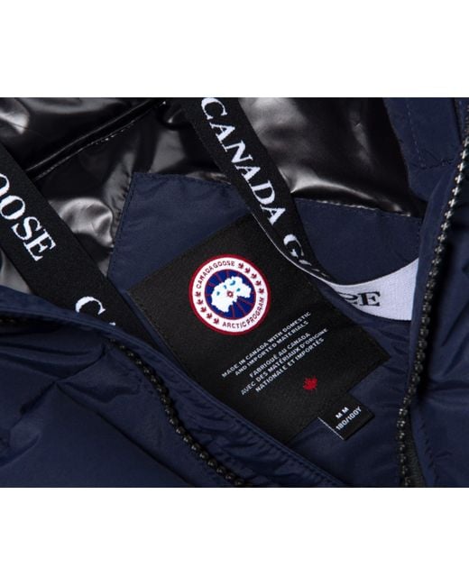 Canada Goose Blue Hybridge Full Zip Coat for men