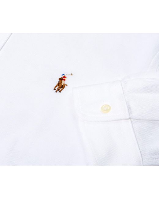 Polo Ralph Lauren Buttoned Sport Shirt White for men