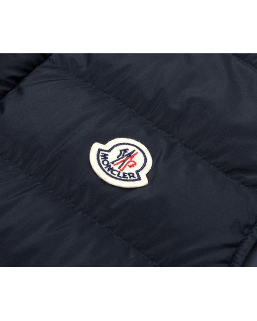 Moncler Blue Barthe Down Gilet for men