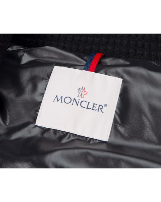 Moncler Larici Knitted Pocket Gilet Black/navy for men