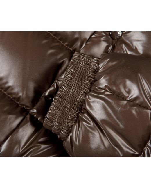 Moncler Brown Lule Short Down Jacket for men