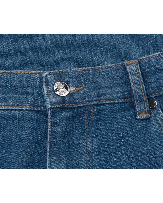 Boss Blue Maine Soft Cotton Regular Jeans for men