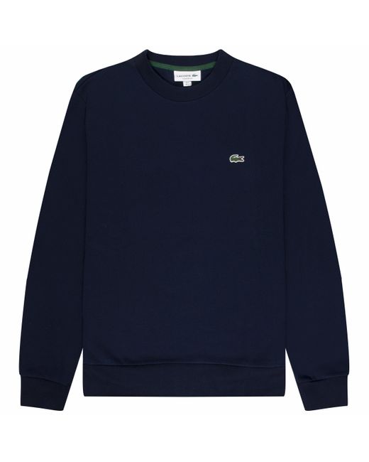 Lacoste Blue Crewneck Sweatshirt for men