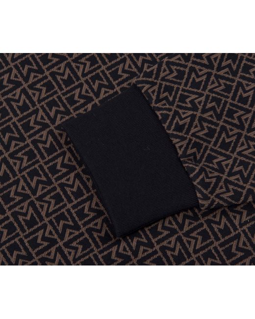 Moncler Black Monogram Hoody for men