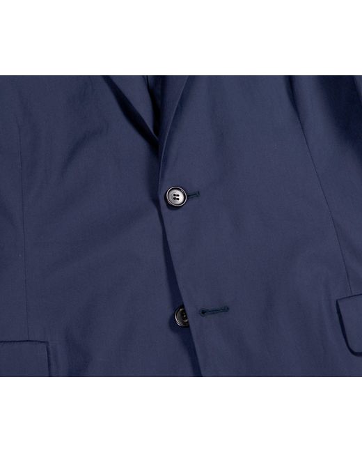 Dries Van Noten Blue Kayne Cotton Suit for men