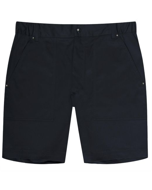 Moncler Blue Chino Bermuda Shorts for men