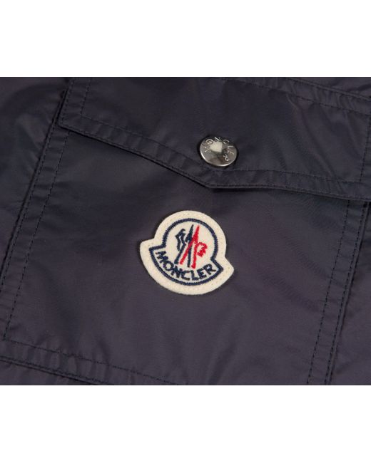 Moncler Blue Etiache Jacket Navy for men