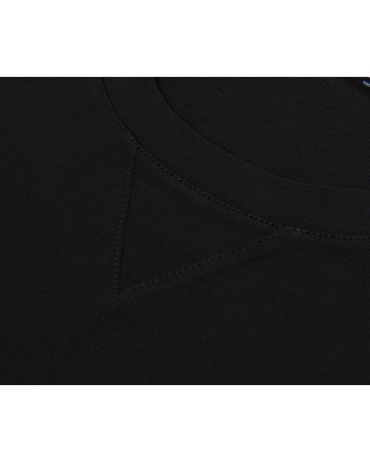 Moncler Black Double Patch Logo T-Shirt for men