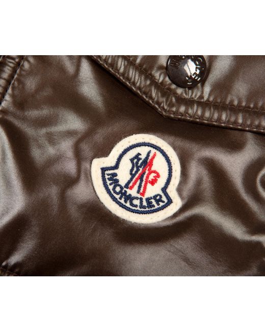 Moncler Brown Lule Short Down Jacket for men