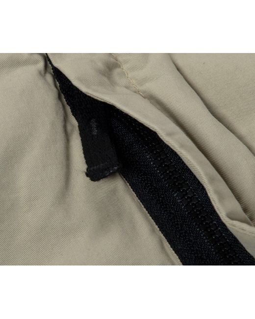 Stone Island Natural Bermuda Cargo Shorts for men
