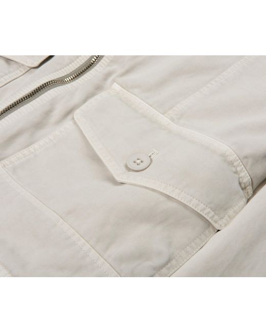 Belstaff Gray Chartsman Bomber Jacket for men