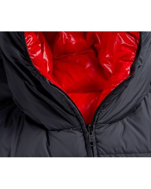 moncler black and red