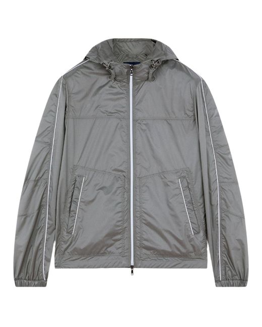 Paul & Shark Gray Pertex Lightweight Windbreaker for men