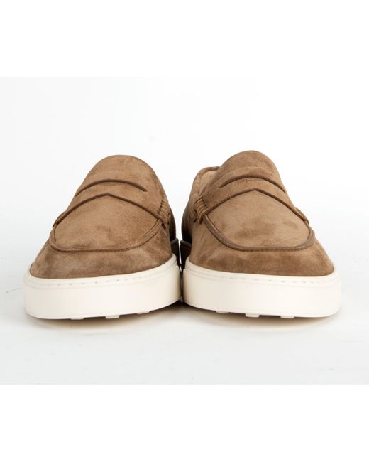 Tod's Brown Slip On Espadrille for men